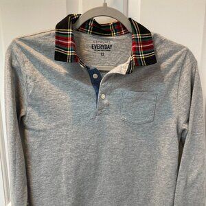 Jcrew Crewcuts Long Sleeve Polo Youth